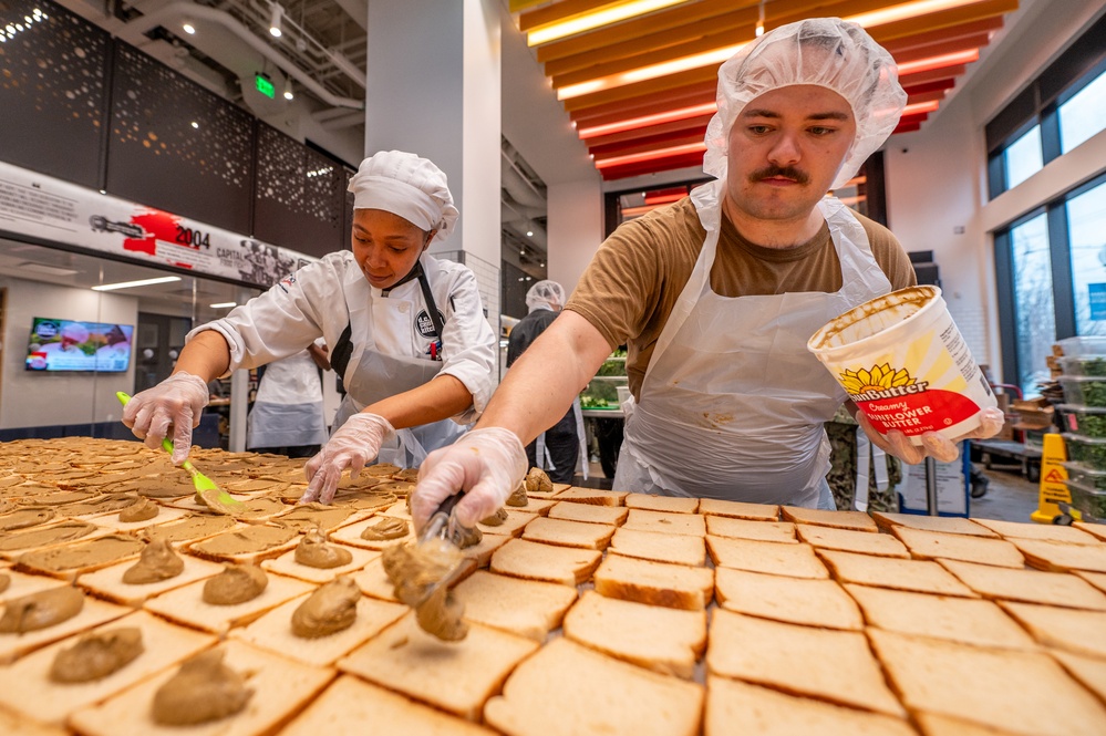 Army and Navy Volunteer at DC Central Kitchen