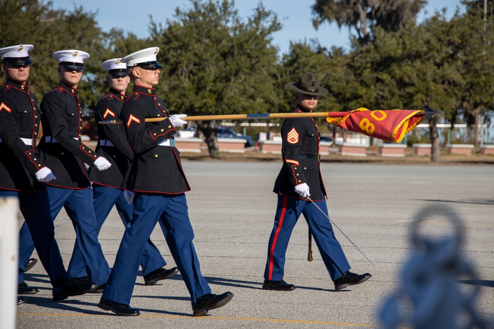 Woodstock native graduates as the honor graduate for platoon 2088, Golf Company, Marine Corps Recruit Depot Parris Island