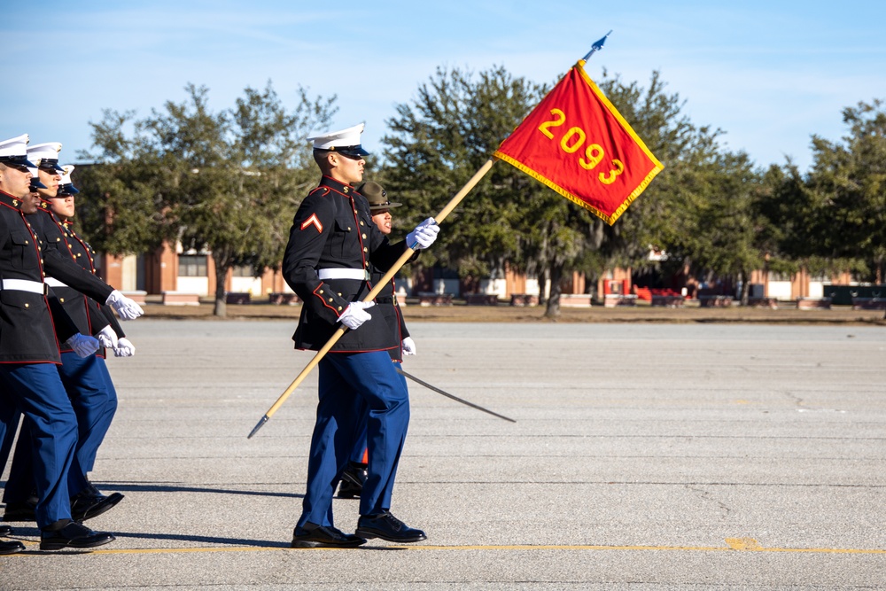 Ponce native graduates as the honor graduate for platoon 2093, Golf Company, Marine Corps Recruit Depot Parris Island