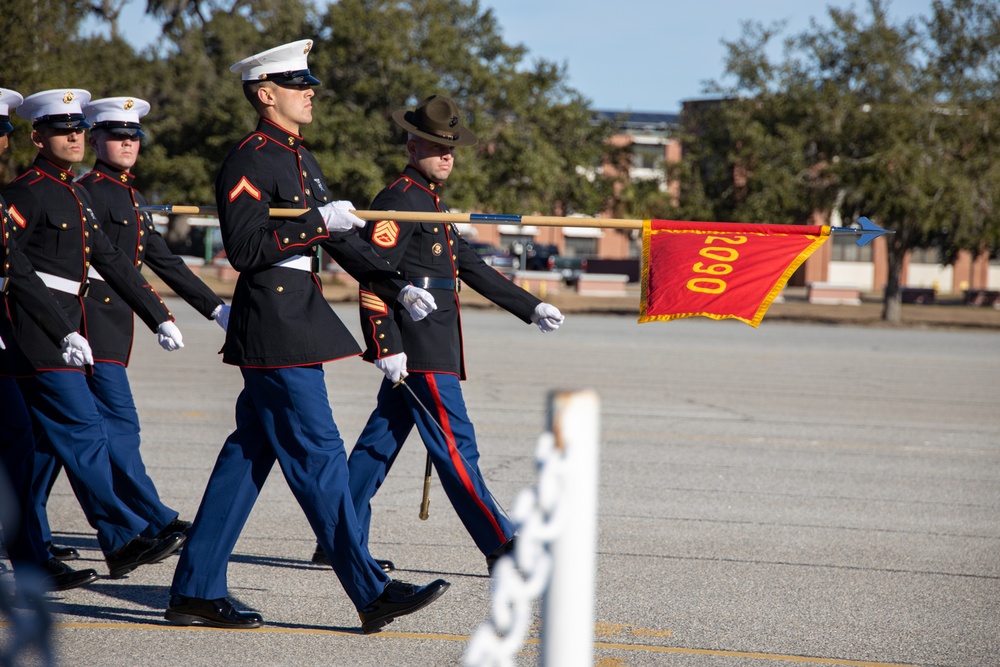 Lutz native graduates as the honor graduate for platoon 2090, Golf Company, Marine Corps Recruit Depot Parris Island