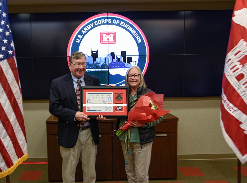 Nashville District honors Don Getty as 2024 Distinguished Civilian Employee