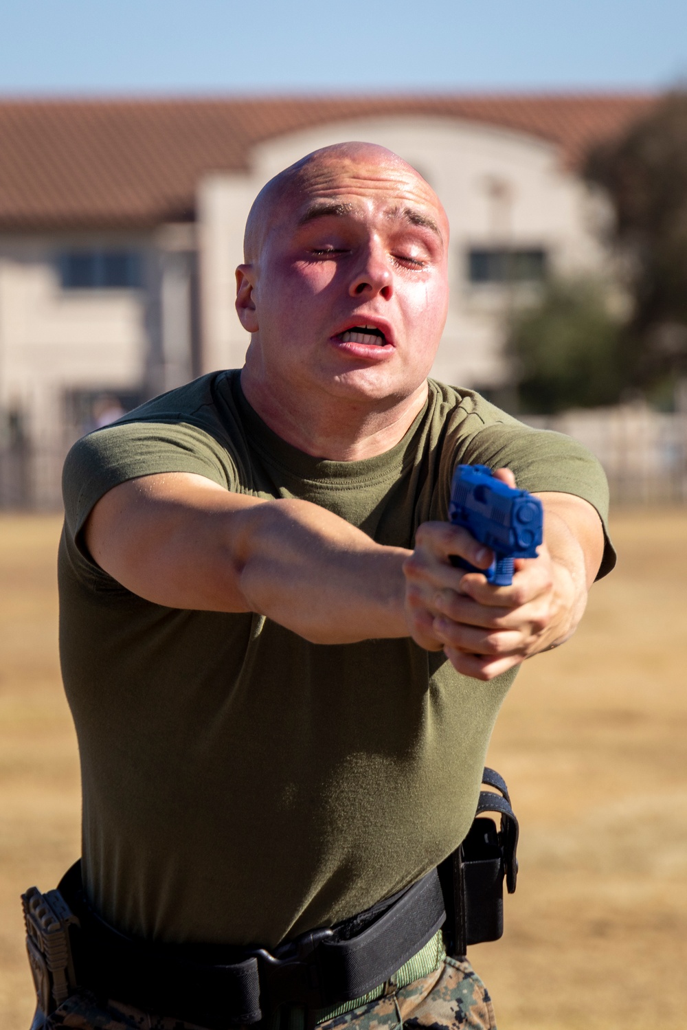 OC Spray SAF training on MCAS Miramar