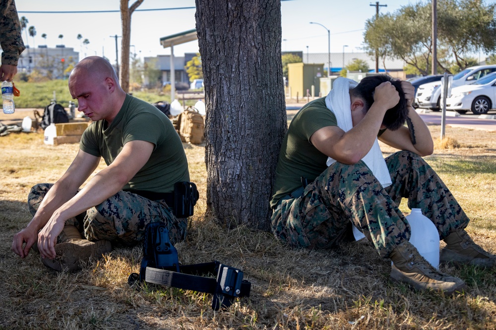 OC Spray SAF training on MCAS Miramar