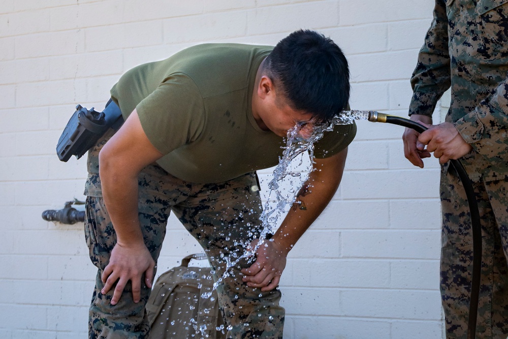 OC Spray SAF training on MCAS Miramar