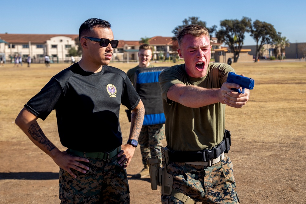 OC Spray SAF training on MCAS Miramar