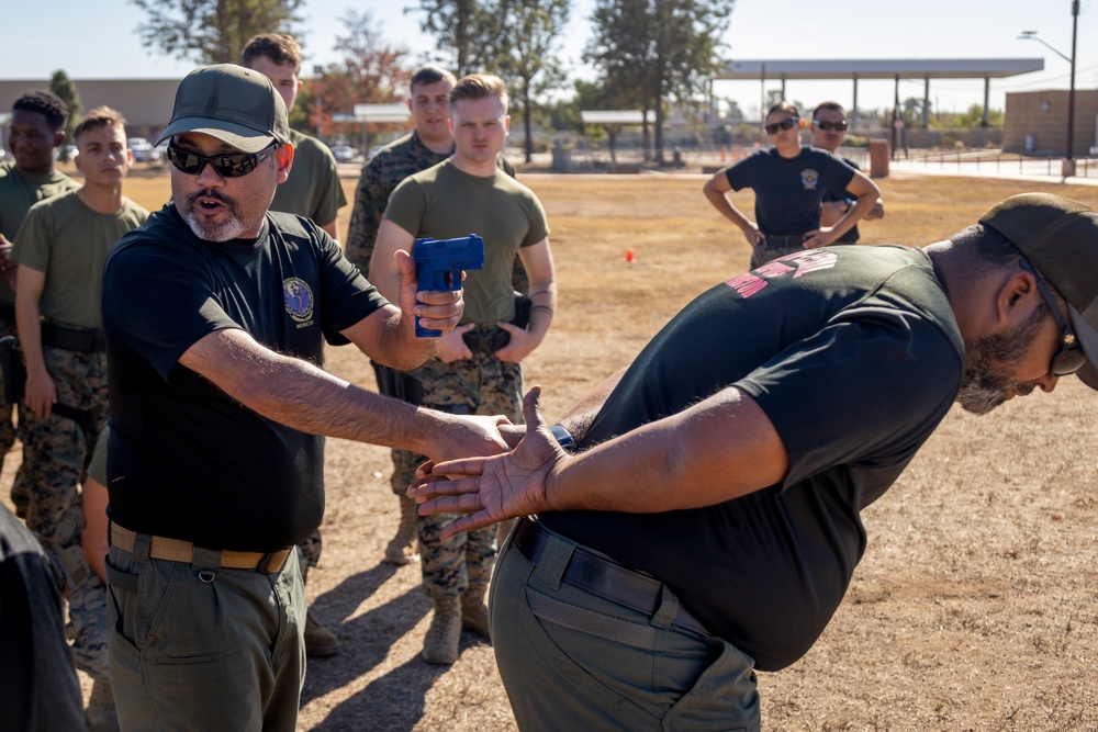 OC Spray SAF training on MCAS Miramar