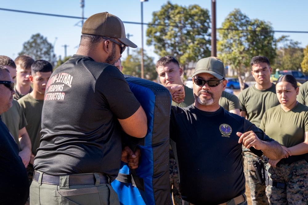 OC Spray SAF training on MCAS Miramar