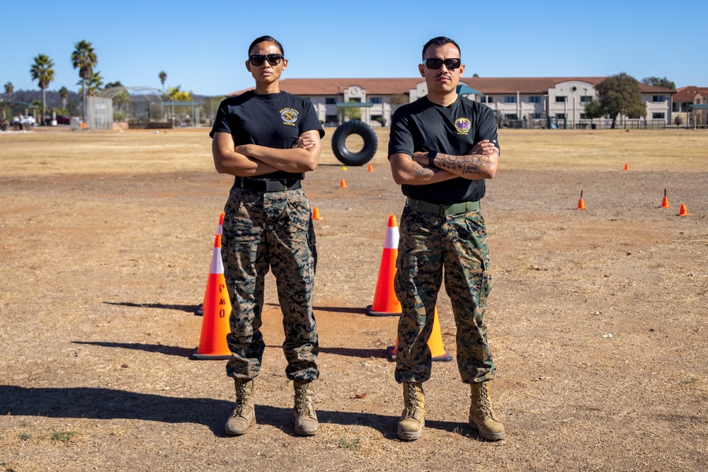 OC Spray SAF training on MCAS Miramar