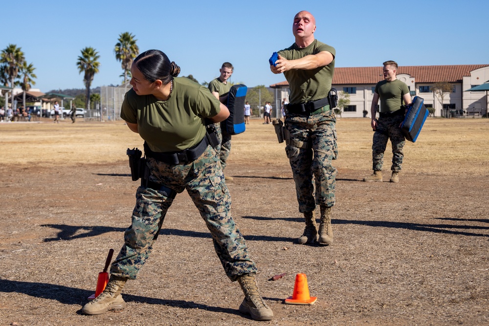 OC Spray SAF training on MCAS Miramar