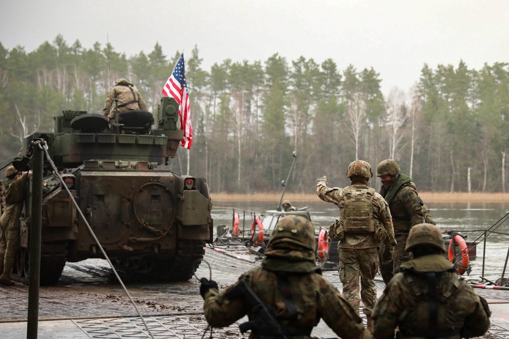 U.S. Soldiers Participate in Tumak 24 Exercise at BPTA, Poland