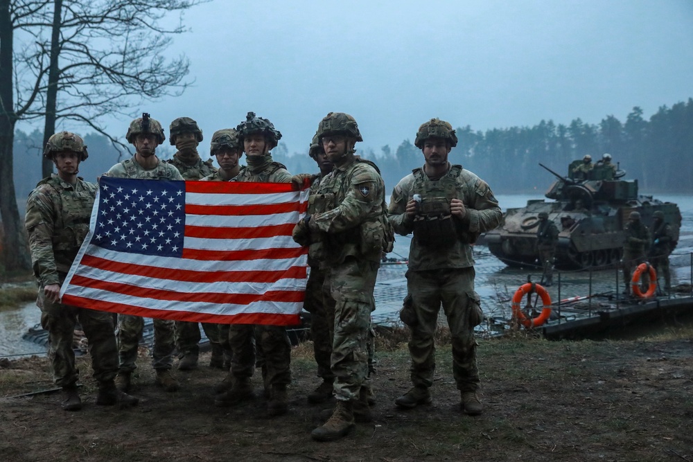 U.S. Soldiers Participate in Tumak 24 Exercise at BPTA, Poland