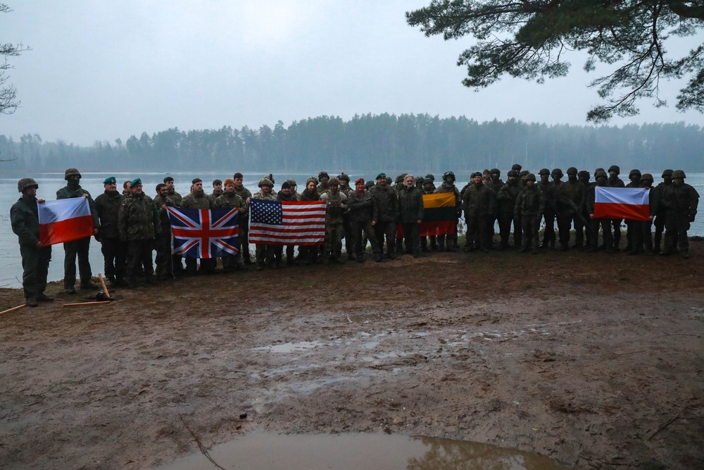 U.S. Soldiers Participate in Tumak 24 Exercise at BPTA, Poland