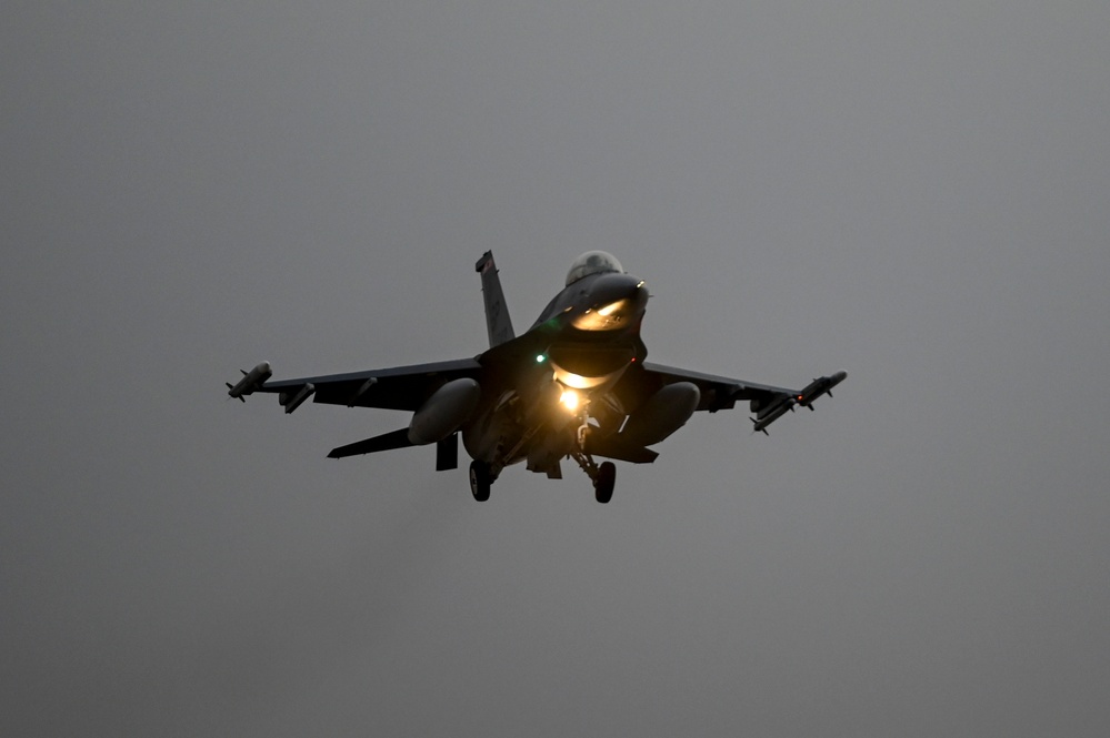 Exercise PHOENIX ARMOR F-16 Arrival