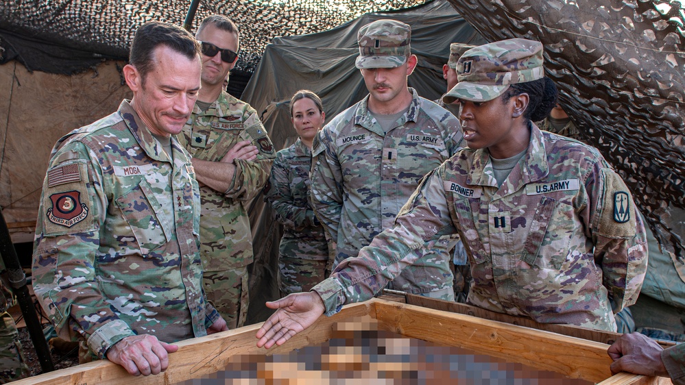 Third Air Force commander visits expeditionary troops across East Africa