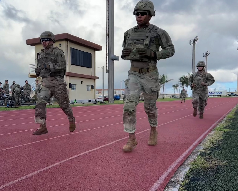 Task Force Talon Holds Competition to Select Soldier and NCOs of the Year