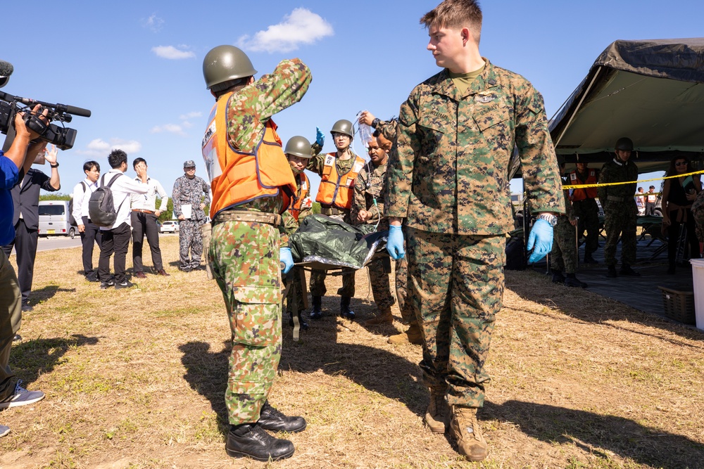 U.S. Navy, JSDF Service Members Participate in T/RIDEX