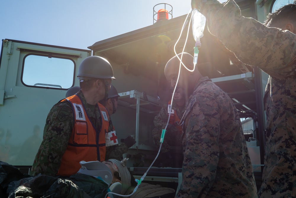 U.S. Navy, JSDF Service Members Participate in T/RIDEX