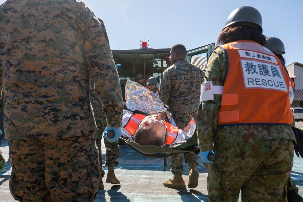 U.S. Navy, JSDF Service Members Participate in T/RIDEX