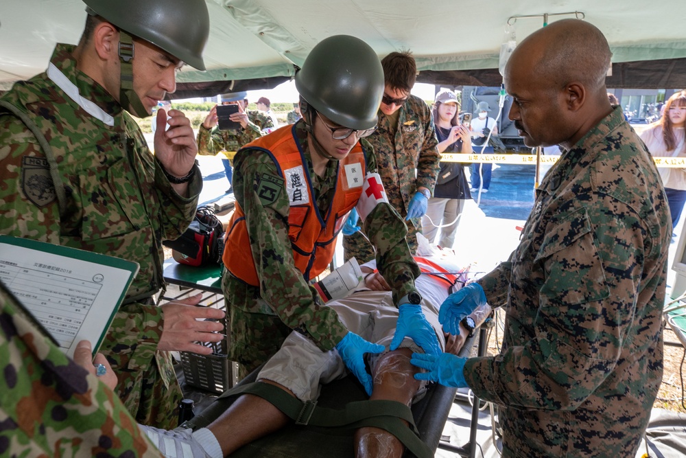 U.S. Navy, JSDF Service Members Participate in T/RIDEX