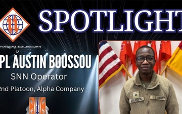 2d TSB Spotlight: Cpl. Austin Boussou