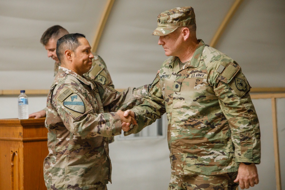 17th Sustainment Brigade executive officer promotes to lieutenant colonel