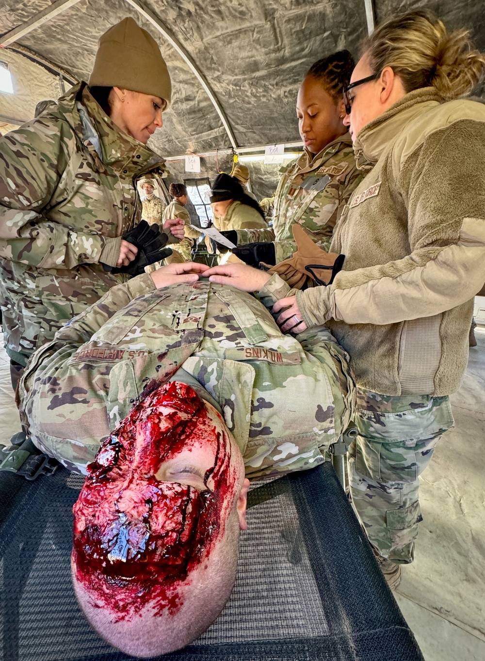 Desert Hammer 2024: Tactical Combat Casualty Care – Training to Save Lives