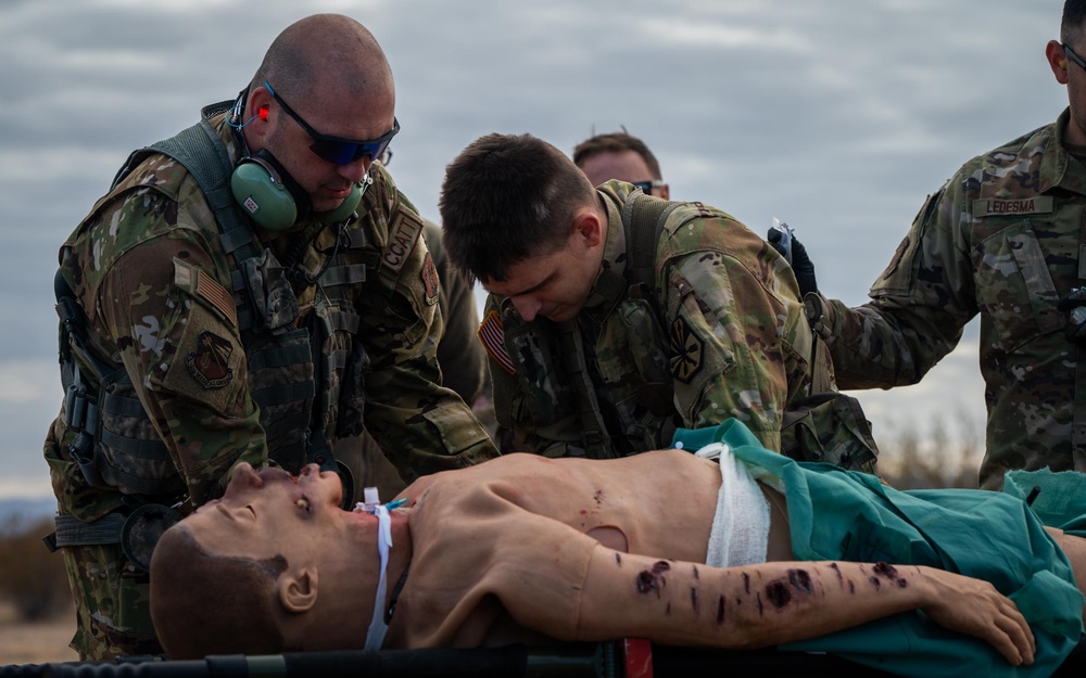 Desert Hammer 2024: Tactical Combat Casualty Care – Training to Save Lives