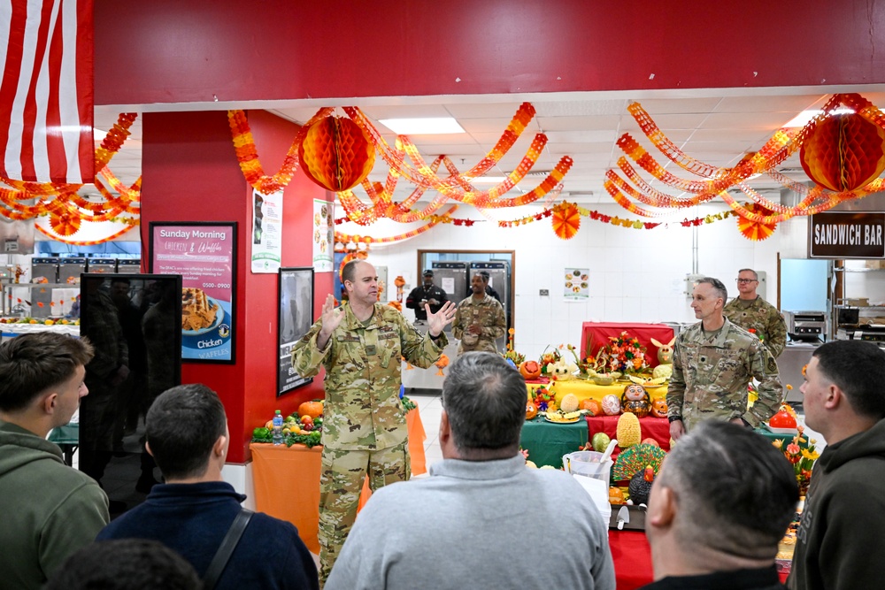 386th EFSS hosts Thanksgiving meal service