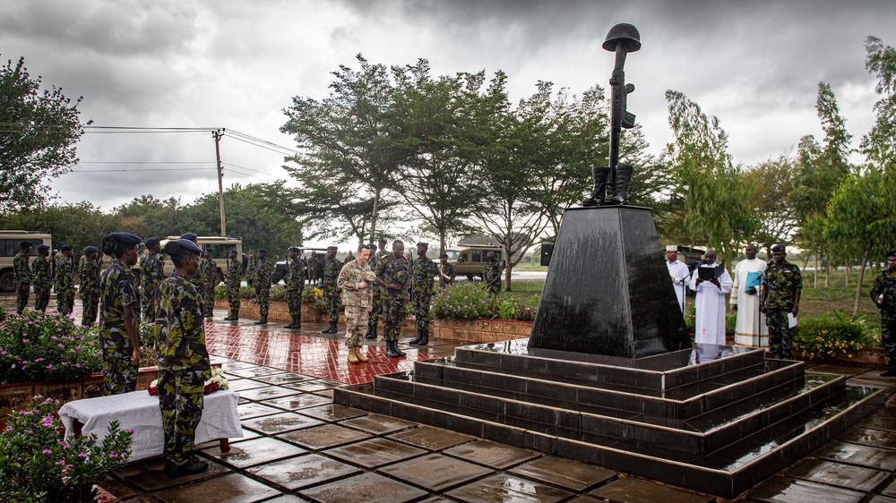 Third Air Force commander visits expeditionary troops across East Africa