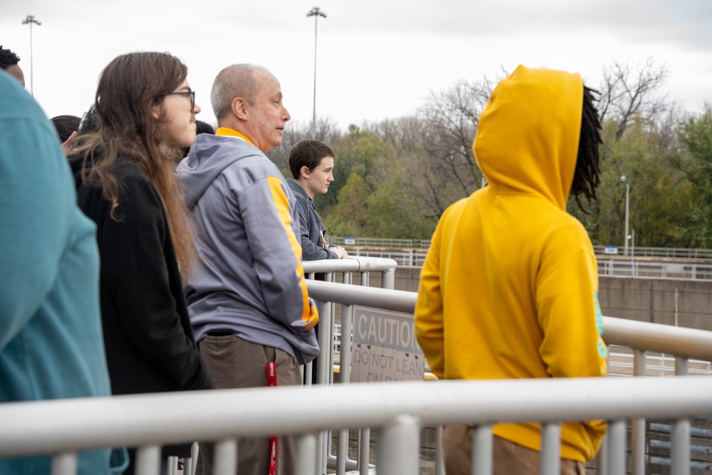 Leadership P.E. at McAlpine Locks and Dam