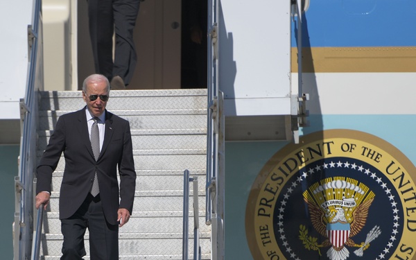 President Biden Visits 105th Airlift Wing, NY Air National Guard