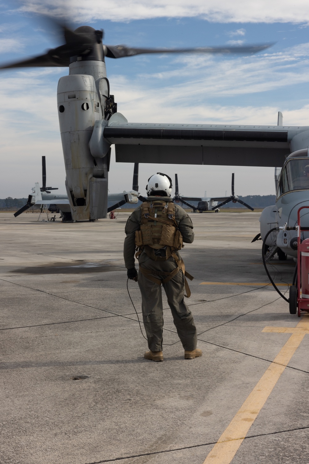 Leading means giving back: Gunnery Sgt. Chad Tompkins Jr. influences the next generation of Osprey crew chiefs