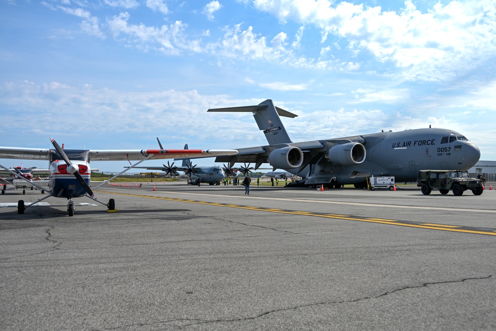 105th Airlift Wing Visits LaGuardia Airport for Kiwanis Kids Day