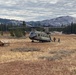 The California Army National Guard and the Stanislaus National Forest collaborate to deliver critical supplies in wilderness.