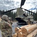 The California Army National Guard and the Stanislaus National Forest collaborate to deliver critical supplies in wilderness.