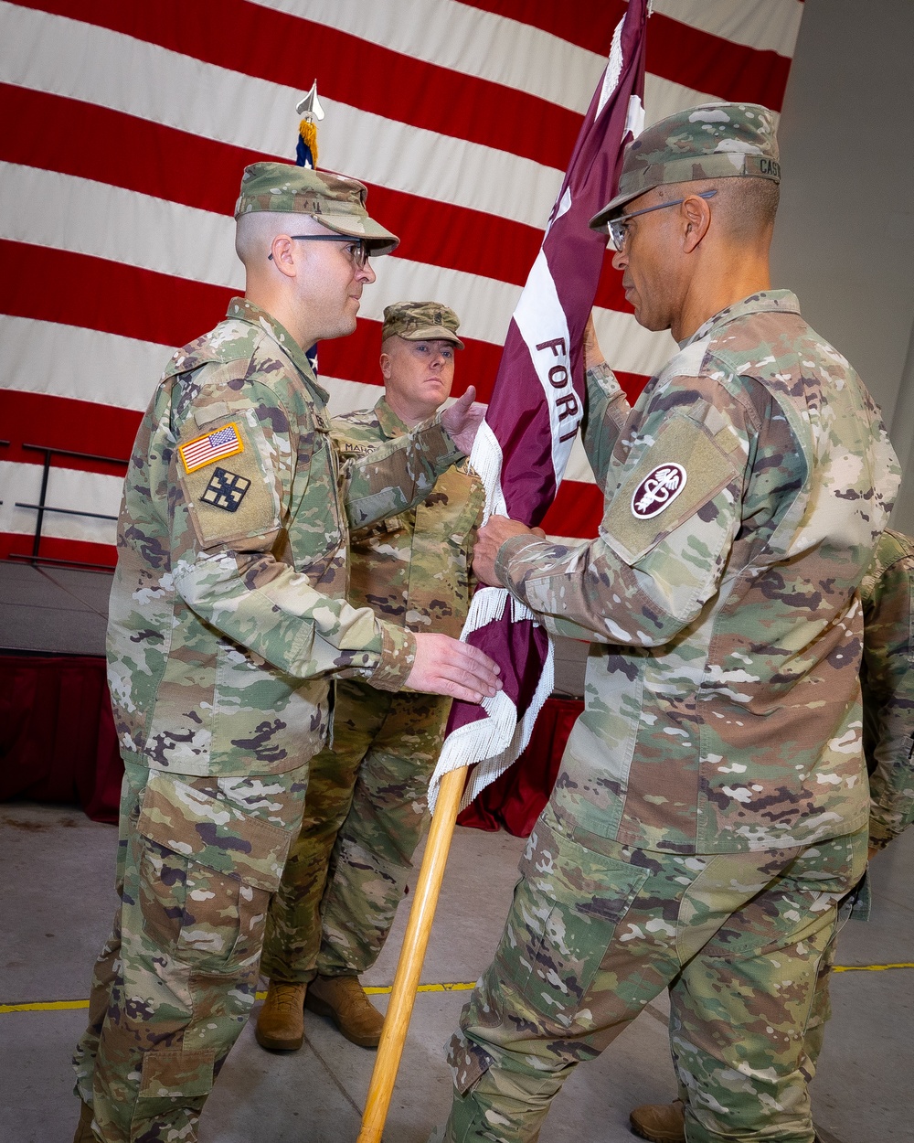 Fort Riley SRU Change of Command