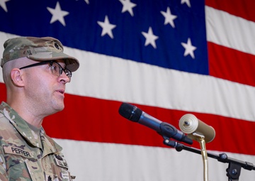 Fort Riley SRU Hosts Change of Command Ceremony