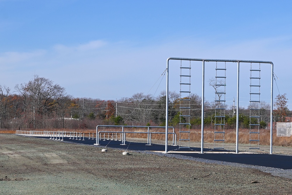 JB-MDL US ASA FORT DIX. Ribbon cutting ceremony for its new NATO Standard Obstacle Course. 2, December 2024.