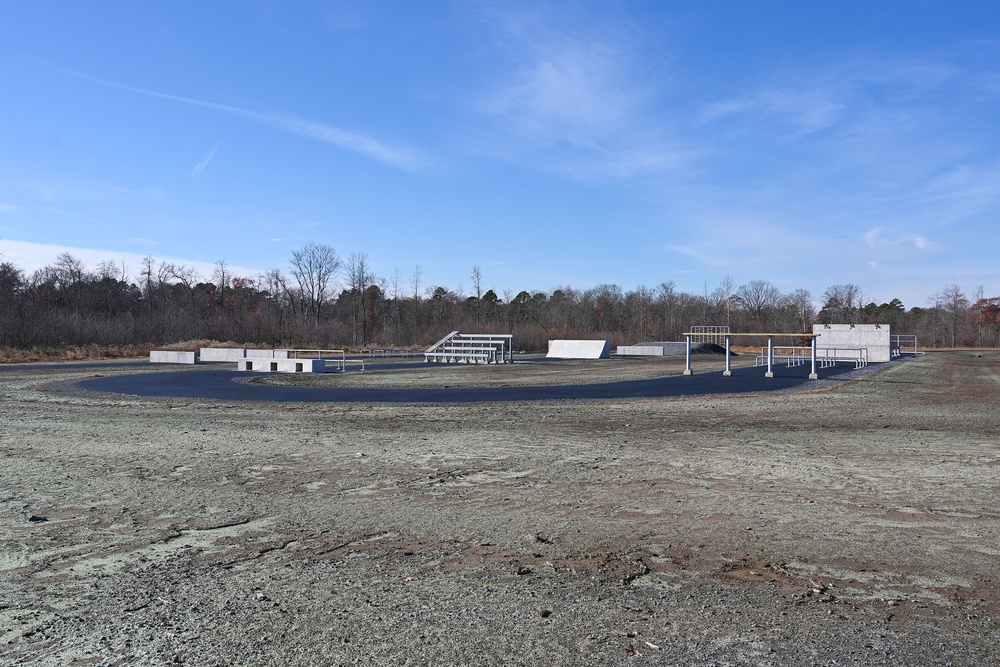 Joint Base McGuire-Dix-Lakehurst. Ribbon cutting ceremony for its new NATO Standard Obstacle Course. 2, December 2024.