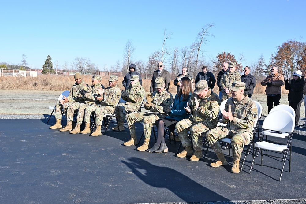 Joint Base McGuire-Dix-Lakehurst. Ribbon cutting ceremony for its new NATO Standard Obstacle Course. 2, December 2024.