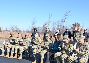 Joint Base McGuire-Dix-Lakehurst. Ribbon cutting ceremony for its new NATO Standard Obstacle Course. 2, December 2024.