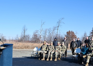 Joint Base McGuire-Dix-Lakehurst. Ribbon cutting ceremony for its new NATO Standard Obstacle Course. 2, December 2024.