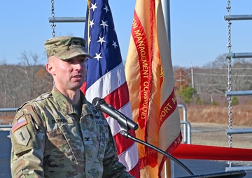Joint Base McGuire-Dix-Lakehurst. Ribbon cutting ceremony for its new NATO Standard Obstacle Course. 2, December 2024.