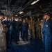 USS New York Hosts Commander of Italian Second Naval Division