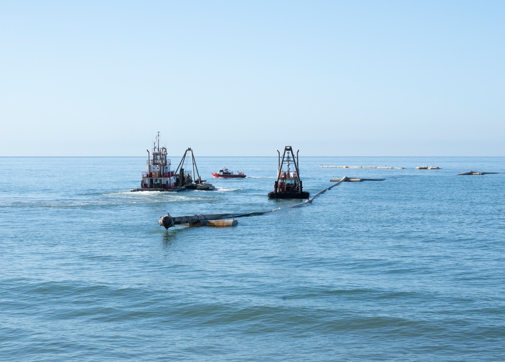 Project partners celebrate forthcoming beach renourishment completion at San Clemente press conference