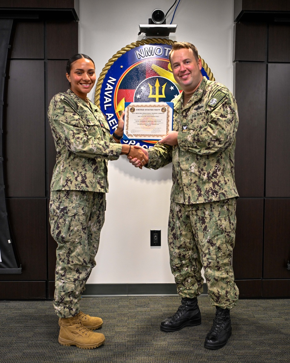 Building a Sailor:  Navy Aerospace Medical Technician and Aerospace Physiology Technicians Now Receiving Transferable College Credits