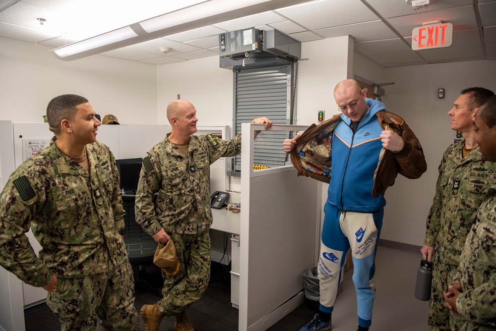 NMRTC, Bethesda's Triad meets with Sailors