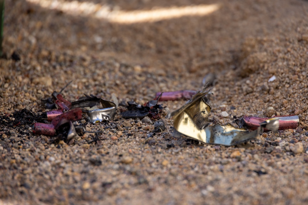 3D MAW and MCAS Miramar EOD conduct an Explosives Disposal Range