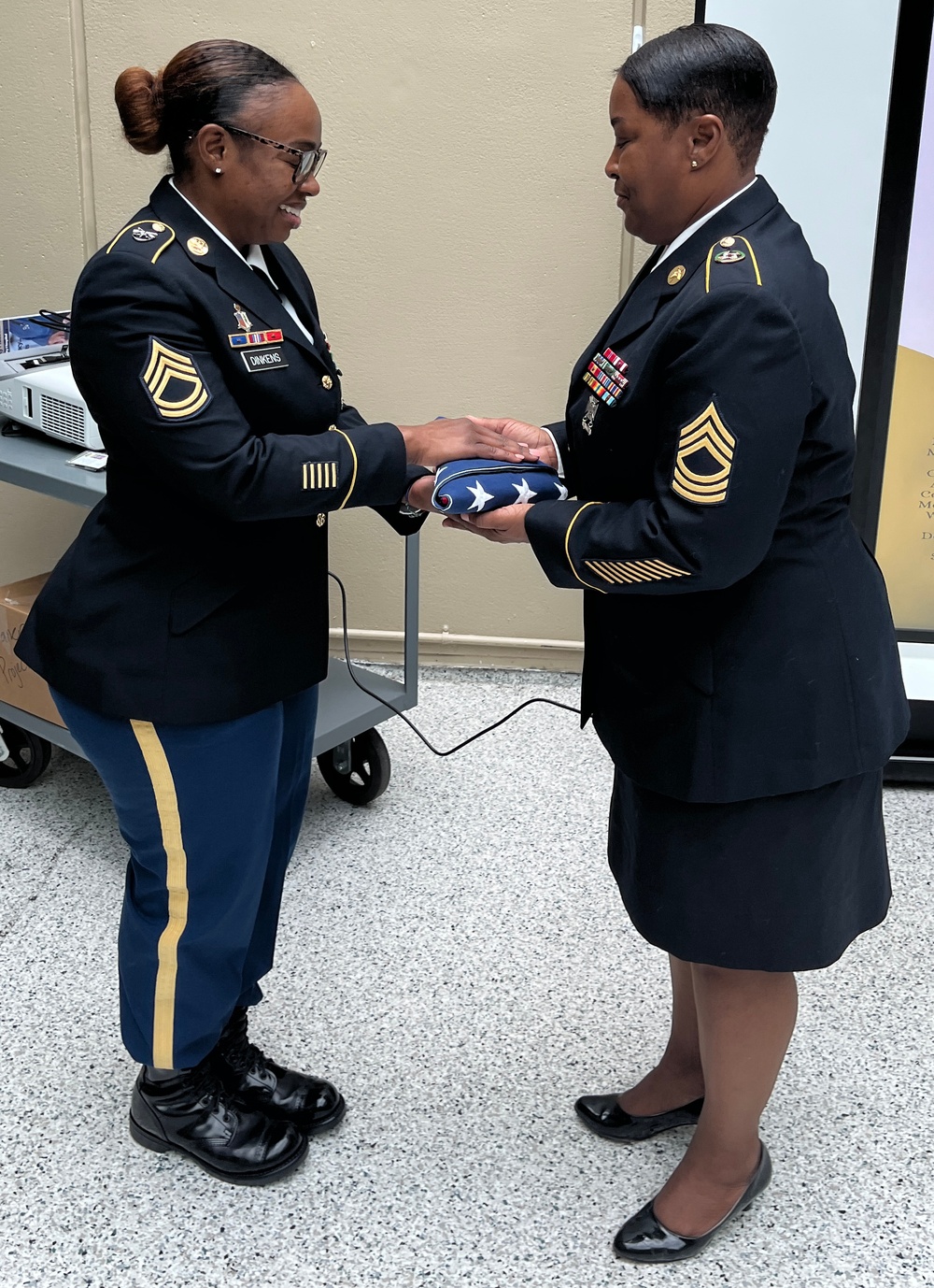 BACH’s Master Sgt. Yolanda Porter Retires