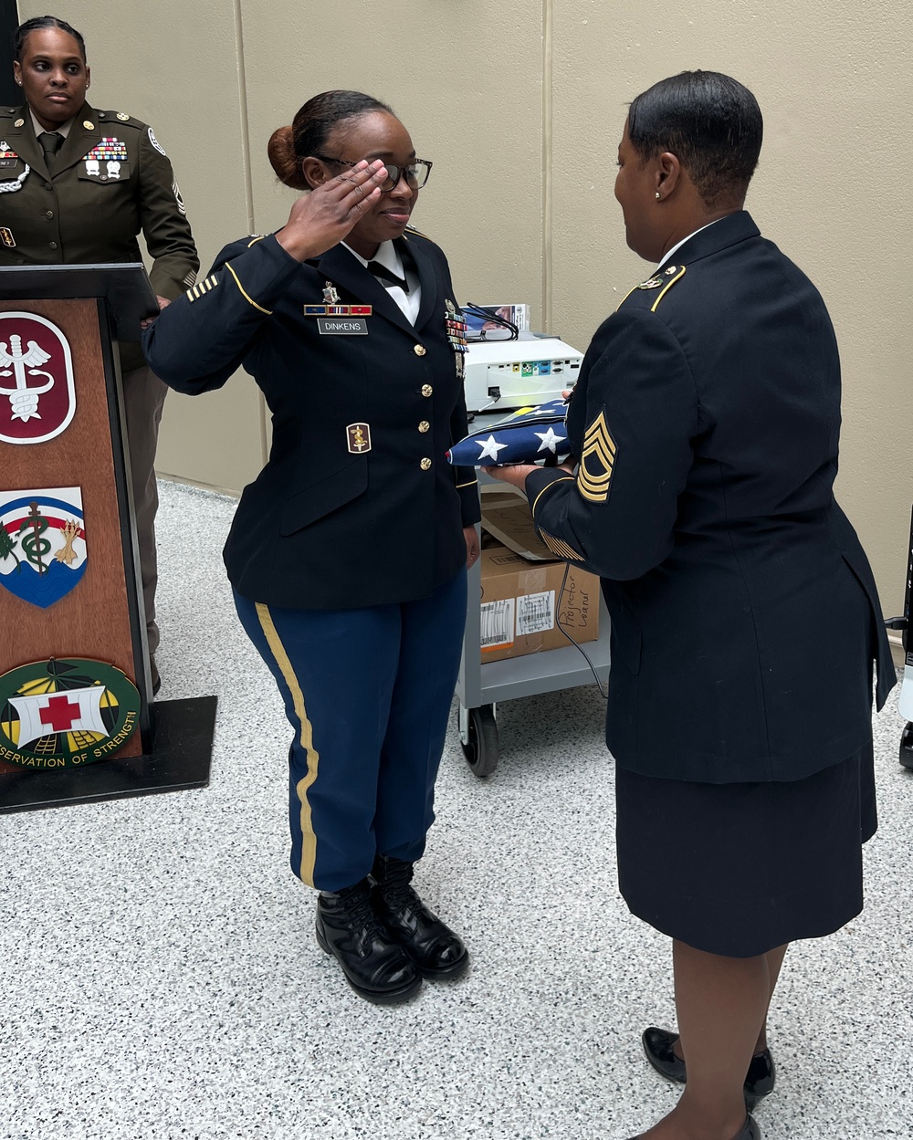 BACH’s Master Sgt. Yolanda Porter Retires